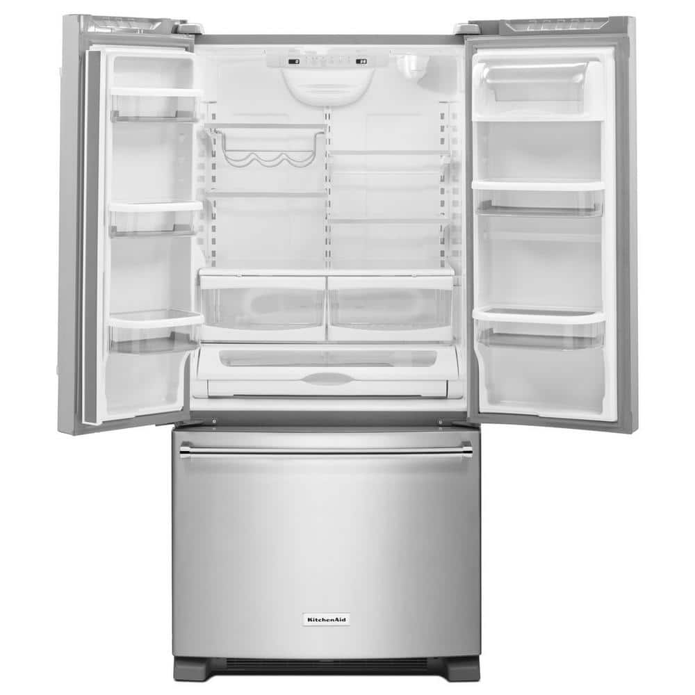 KitchenAid French Door Refrigerator with Energy Star - KRFF302EBS