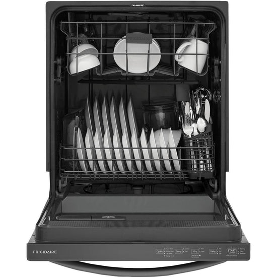 Frigidaire 24 Inch 52 dB Built-In Dishwasher, Black Stainless Steel - FDPH4316AD