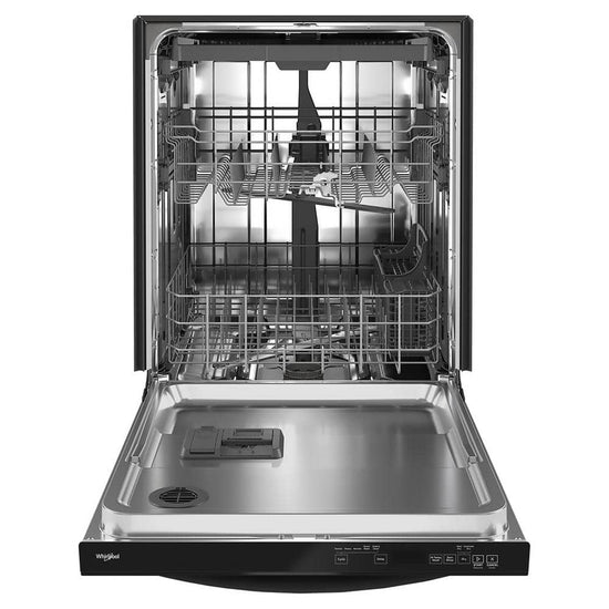 Whirlpool 24 Inch Black Stainless Top Control Built-In Dishwasher with Third Level Rack - WDT750SAKV