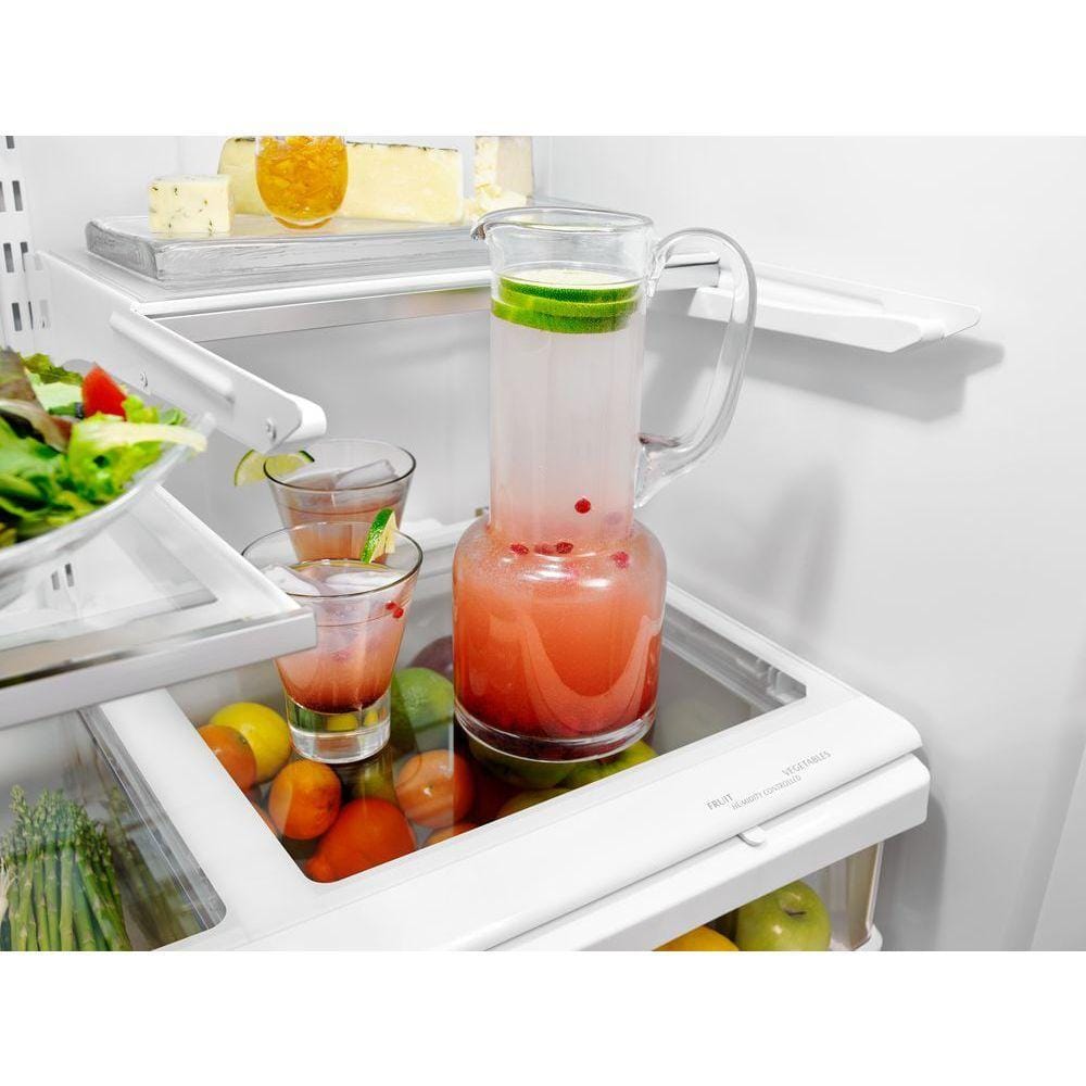 KitchenAid 25 cu. ft. French Door Refrigerator, Black Stainless - KRFF305EBS
