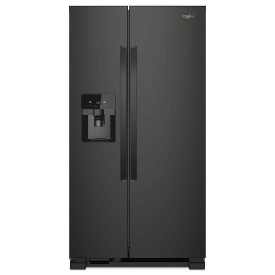 Whirlpool 25 cu. ft. Side by Side Refrigerator in Black - WRS325SDHB