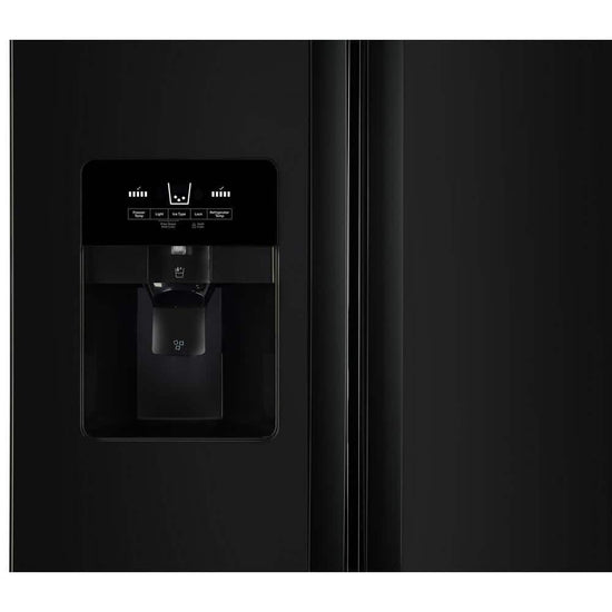 Whirlpool 25 cu. ft. Side by Side Refrigerator in Black - WRS325SDHB
