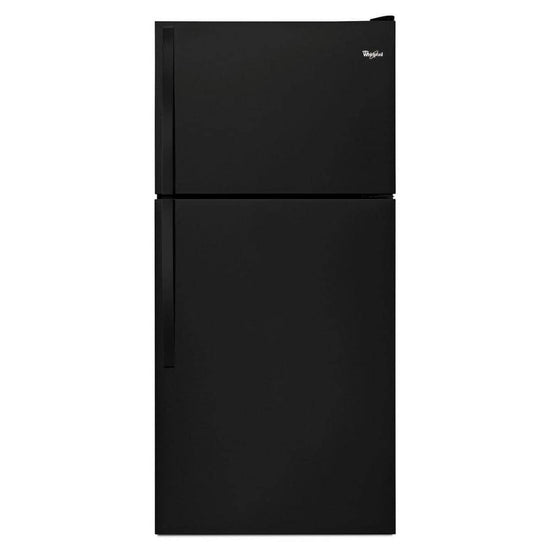 Whirlpool 30 Inch Top Freezer Refrigerator, Black - WRT148FZDB