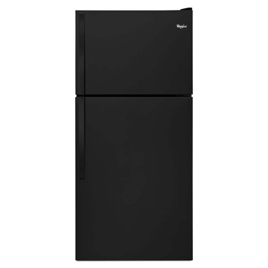 Whirlpool 18.2 cu. ft. Top Freezer Refrigerator in Black - WRT318FZDB