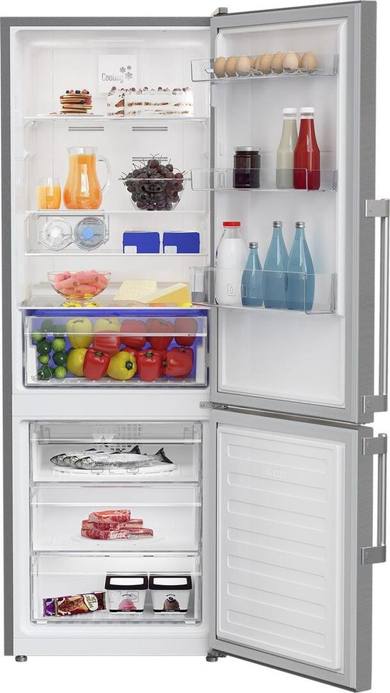 Blomberg 24 Inch Bottom Freezer Refrigerator, 11.43 cu. ft., Stainless Steel - BRFB1045SS