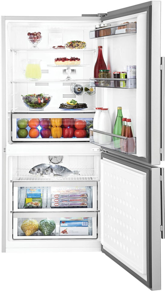 Blomberg 30 Inch Bottom Freezer Refrigerator with 16.2 Cu. Ft. Capacity, Stainless Steel - BRFB1812SSN