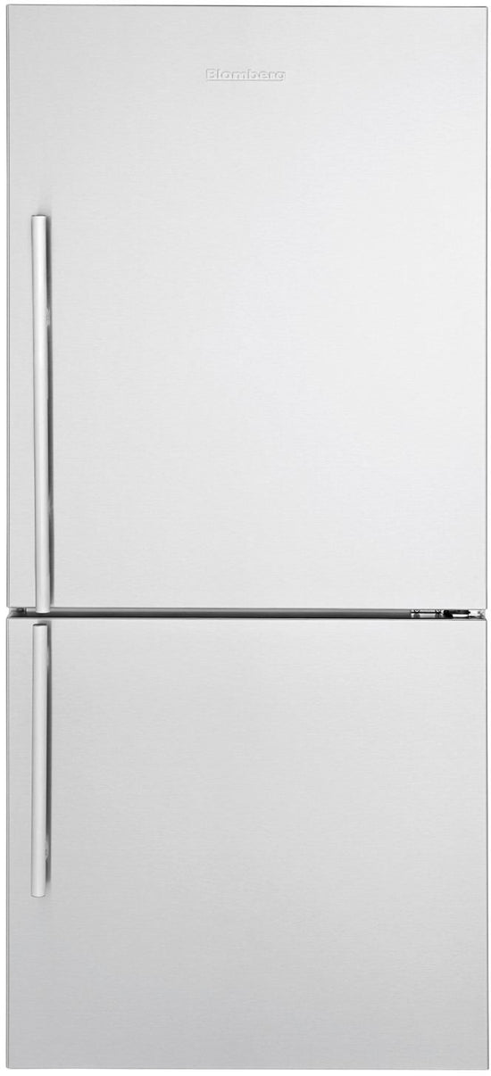 Blomberg 30 Inch Bottom Freezer Refrigerator with 16.2 Cu. Ft. Capacity, Stainless Steel - BRFB1812SSN
