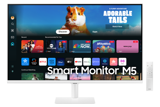 Samsung 27" Smart Monitor M5 FHD - LS27DM501ENXZA