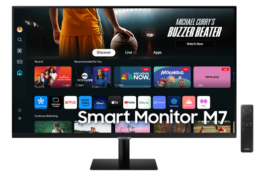 Samsung Smart Monitor M7 32" 4K UHD - LS32DM702UNXGO