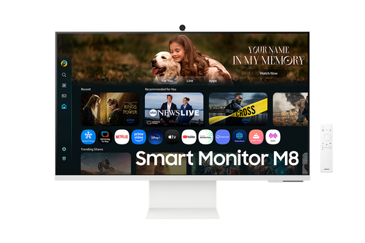 Samsung 32" Smart Monitor M8 4K - LS32FM801UNXZA