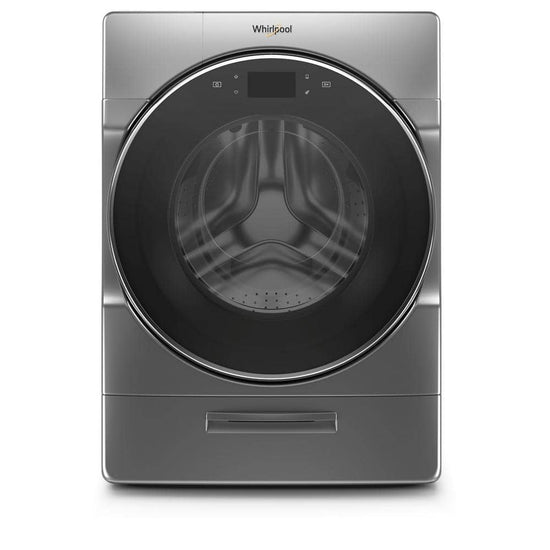 Whirlpool 5.0 cu. ft. High Efficiency Smart Front Load Washer, Chrome Shadow - WFW9620HC