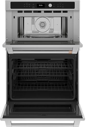 CAFE 30 INCH DOUBLE COMBINATION ELECTRIC WALL OVEN - CTC912P2NS1