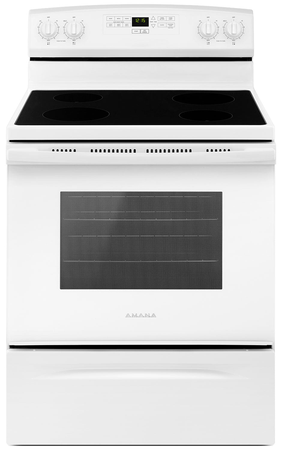 Amana 4.8 Cu. Ft. Electric Range - White - YAER6303MFW