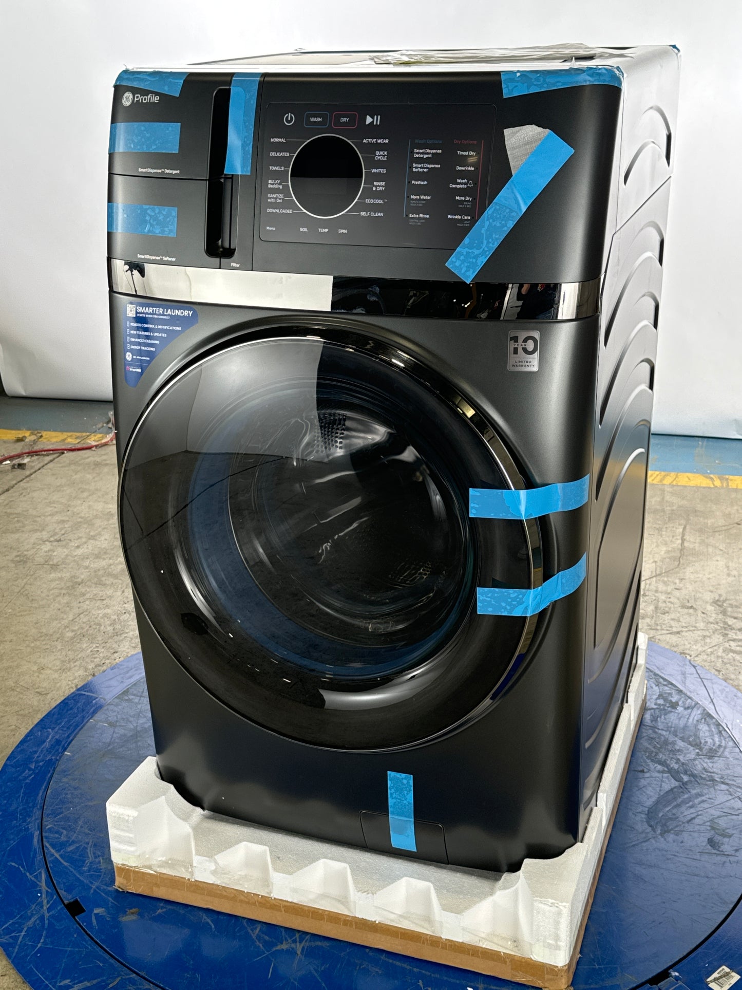 GE Profile™ ENERGY STAR® 4.8 cu. ft. Capacity UltraFast Washer/Dryer Combo - PFQ97HSPVDS