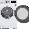 LG 24 Inch Ventless Heat Pump Electric Dryer, White - DLHC1455W