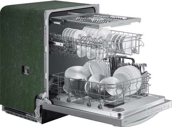 Samsung 24-Inch Top Control Dishwasher, Stainless Steel - DW80CG4051SR