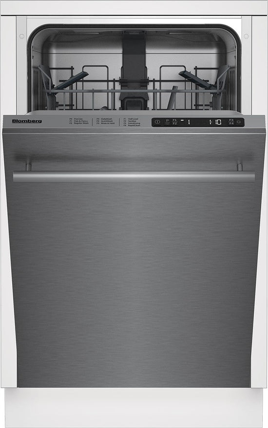 Blomberg 18 Inch Fully Integrated Dishwasher with 8 Place Settings, Stainless Steel - DWS51502SS