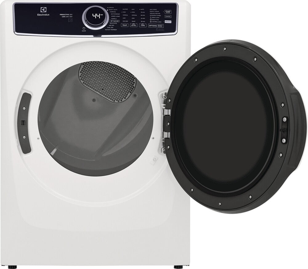 ELECTROLUX 27 INCH GAS DRYER WITH 8.0 CU. FT. CAPACITY, WHITE - ELFG7637AW