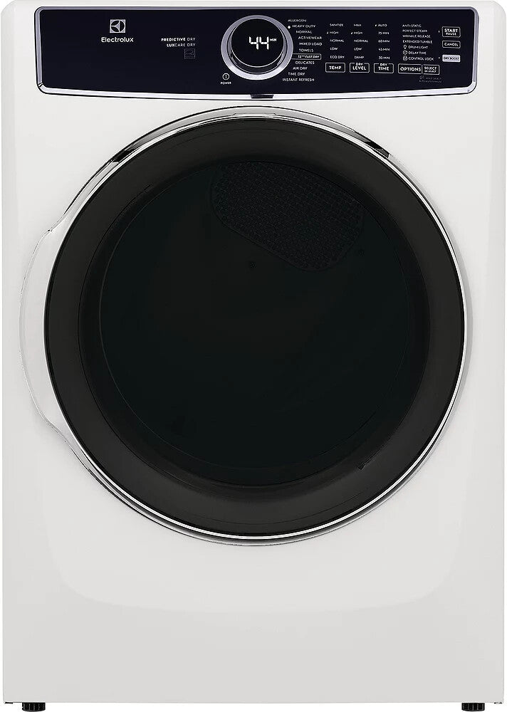 ELECTROLUX 27 INCH GAS DRYER WITH 8.0 CU. FT. CAPACITY, WHITE - ELFG7637AW