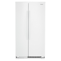 Whirlpool 33 Inch Side by Side Refrigerator with 21.72 Cu. Ft. Capacity, White - WRS312SNHW