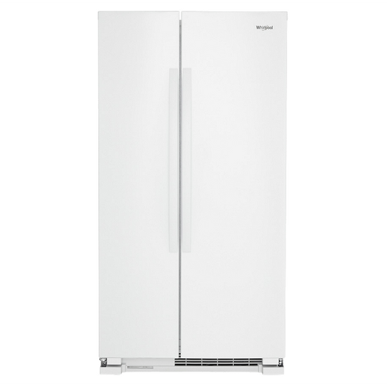 Whirlpool 33 Inch Side by Side Refrigerator with 21.72 Cu. Ft. Capacity, White - WRS312SNHW