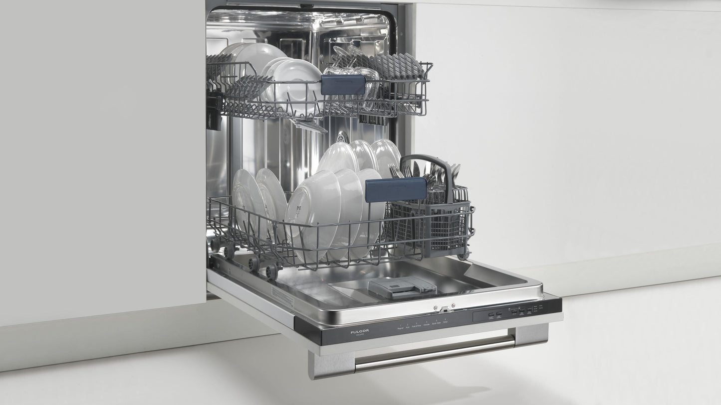 FULGOR MILANO 24 INCH FULLY INTEGRATED PANEL READY DISHWASHER - F4DWT24FI1