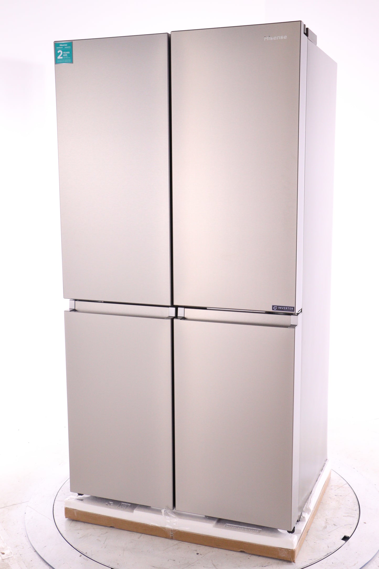 Hisense 36in 21.5 cu ft. 4-Door Refrigerator - RQ22A4CSD