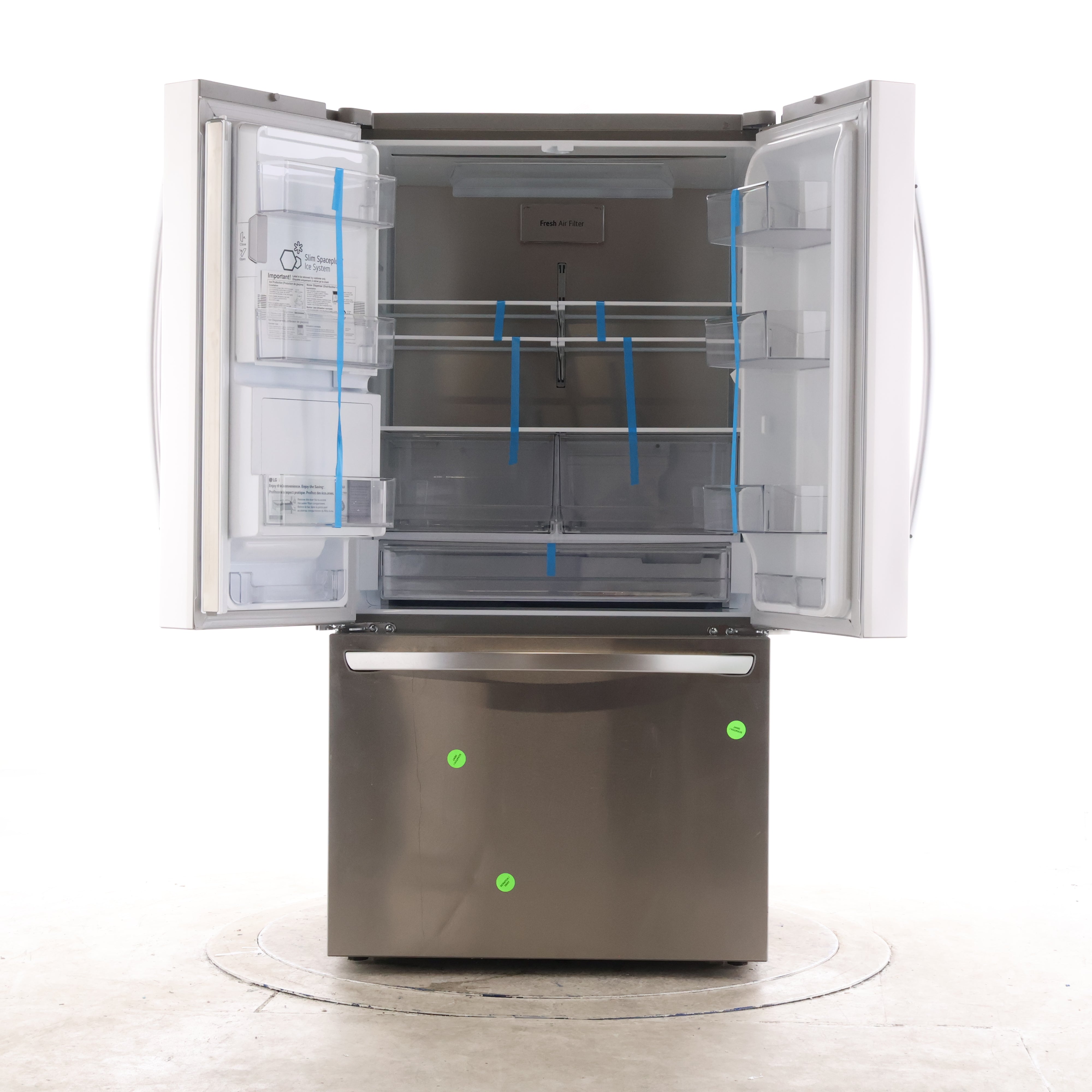 りりー LG LRFXC2606S 26 cu ft Counter-Depth French Door Refrigerator