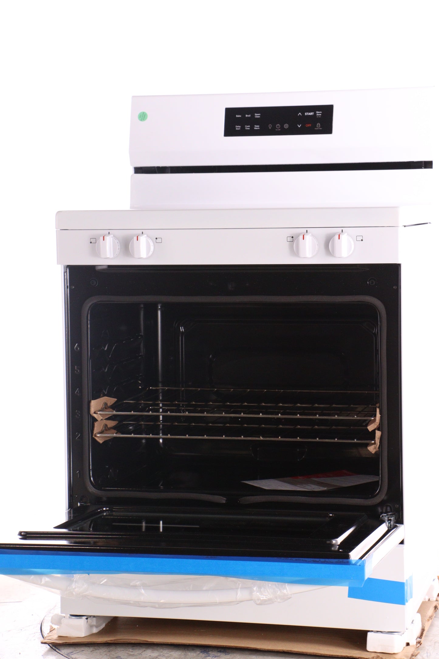 Frigidaire 30" Electric Range with the EvenTemp Cooktop in White - FCRE306CAW