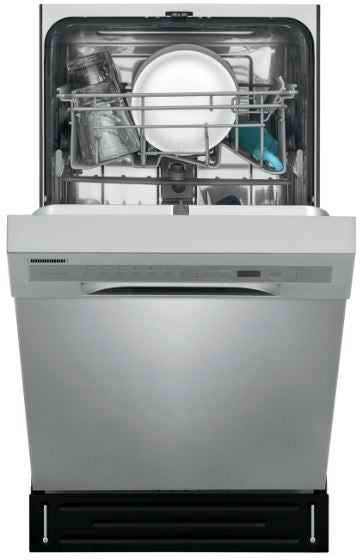 Frigidaire 18 Inch Full Console Built In Dishwasher with 8 Place Settings - FFBD1831US