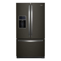Whirlpool 26.8 cu. ft. French Door Refrigerator, Black Stainless - WRF757SDHV