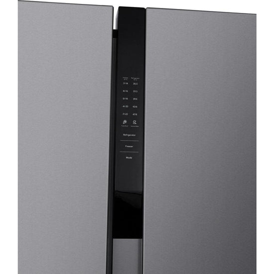 Frigidaire 36 Inch Counter Depth Side-by-Side Refrigerator, Stainless Look - FRSG2115AV