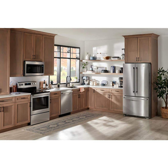Maytag 25 cu. ft. Standard Depth French Door Refrigerator, Fingerprint Resistant Stainless Steel - MRFF4136RZ