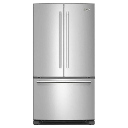 Maytag 25 cu. ft. Standard Depth French Door Refrigerator, Fingerprint Resistant Stainless Steel - MRFF4136RZ
