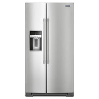 Maytag 21 cu. ft. Counter Depth Side-by-Side Refrigerator, Stainless Steel - MSC21C6MFZ