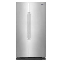 Maytag 36 Inch Side-by-Side Refrigerator with 24.9 cu. ft. Capacity, Fingerprint Resistant Stainless - MSS25N4MKZ