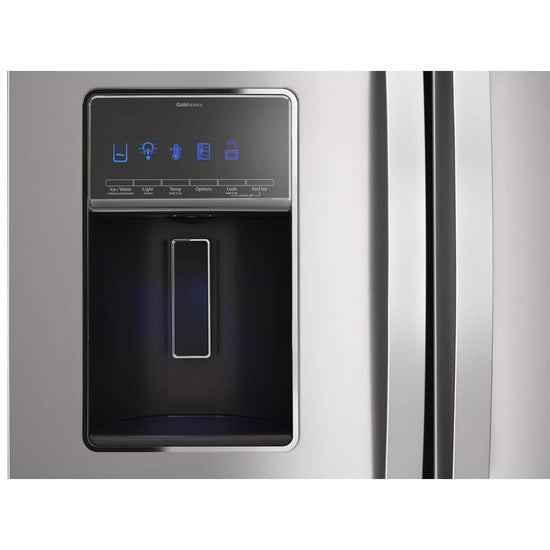 Whirlpool 36 Inch French Door Refrigerator with 26.8 cu. ft. Capacity, Stainless Steel - WRF767SDHZ