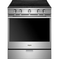 Whirlpool Slide-In Electric Range with 6.4 cu. ft. Capacity, Stainless Steel - YWEEA25H0HZ