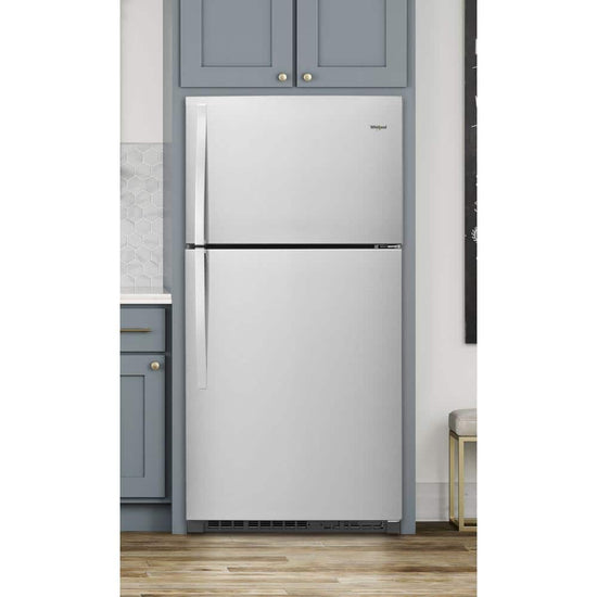 Whirlpool 21.3 cu. ft. Top Freezer Refrigerator, Stainless Steel - WRT541SZDZ
