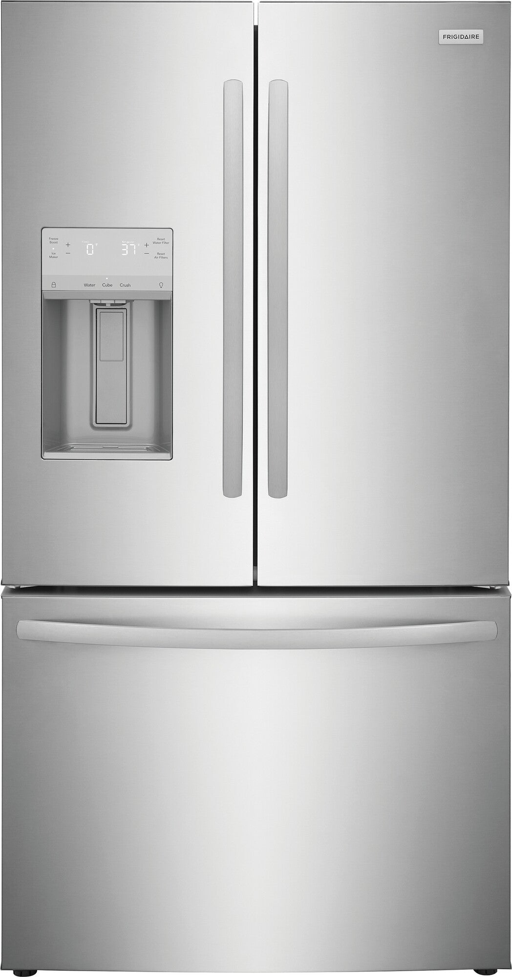 FRIGIDAIRE 36 IN. 22.6 CU FT. STAINLESS STEEL COUNTER-DEPTH FRENCH DOOR REFRIGERATOR - FRFC2323AS