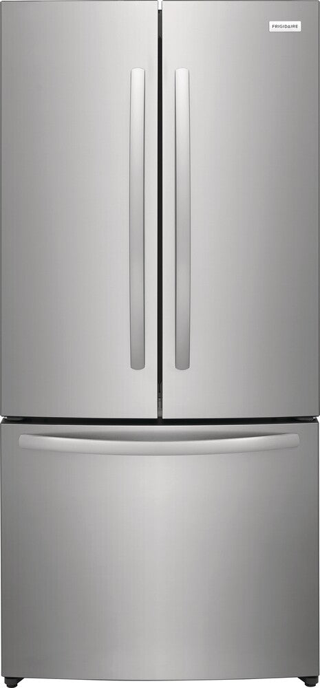 FRIGIDAIRE 31.5 IN. 17.6 CU FT. STAINLESS STEEL COUNTER-DEPTH FRENCH DOOR REFRIGERATOR - FRFG1723AV