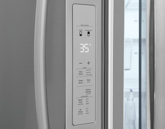 Frigidaire 28.8-cu ft French Door Refrigerator with Ice Maker, Water and Ice Dispenser - FRFN2823AS