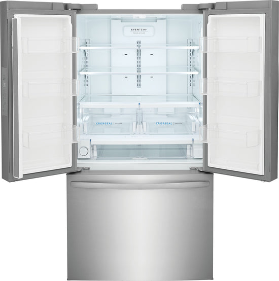 Frigidaire 28.8-cu ft French Door Refrigerator with Ice Maker, Water and Ice Dispenser - FRFN2823AS