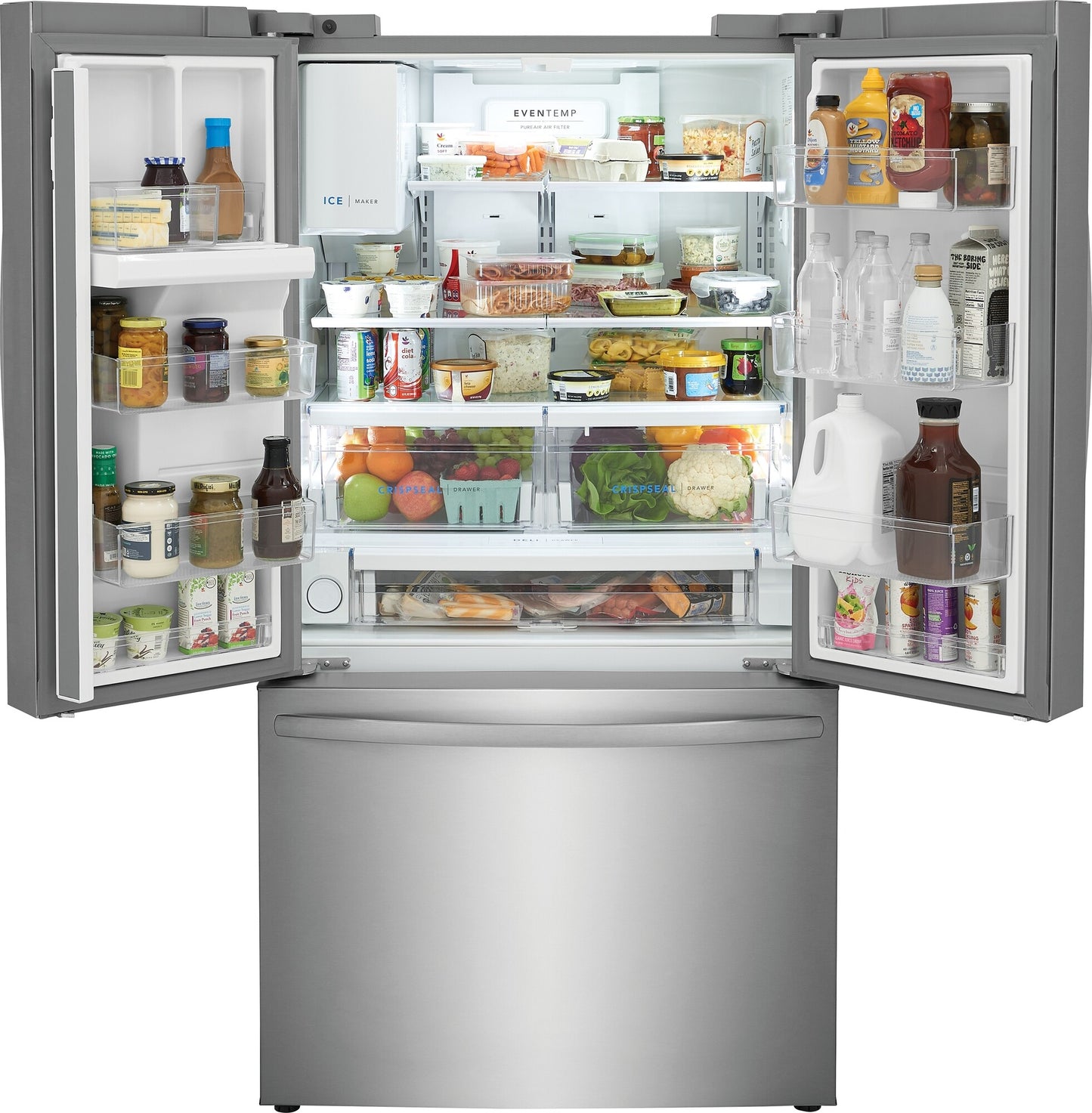 FRIGIDAIRE 36 INCH FRENCH DOOR REFRIGERATOR, STAINLESS STEEL - FRFS2823AS