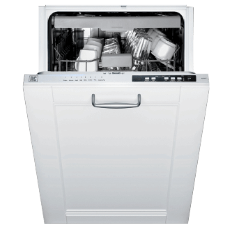 Porter & Charles 24" Fully-Integrated Tall Tub Dishwasher - DWVFI