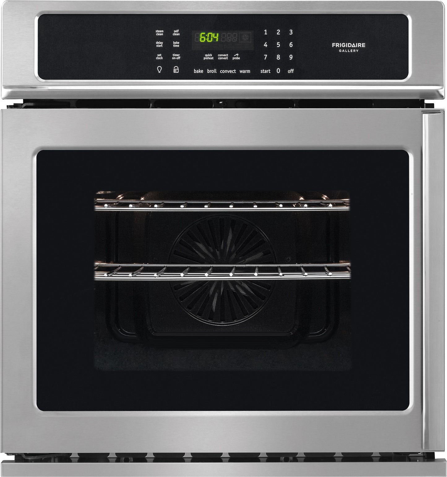 FRIGIDAIRE GALLERY 27 IN. 3.8 CU FT. STAINLESS STEEL ELECTRIC BUILT-IN SINGLE WALL OVEN - FGEW276SPF