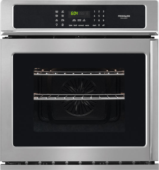 FRIGIDAIRE 27 INCH SINGLE ELECTRIC WALL OVEN WITH 3.8 CU. FT. CAPACITY - FGEW276SPF