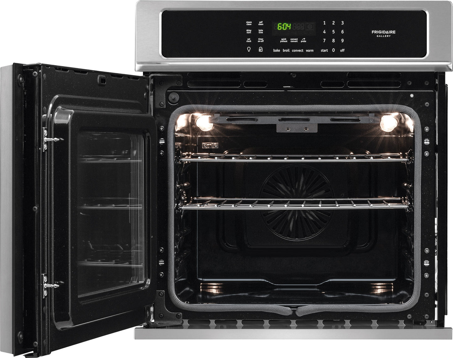 FRIGIDAIRE GALLERY 27 IN. 3.8 CU FT. STAINLESS STEEL ELECTRIC BUILT-IN SINGLE WALL OVEN - FGEW276SPF