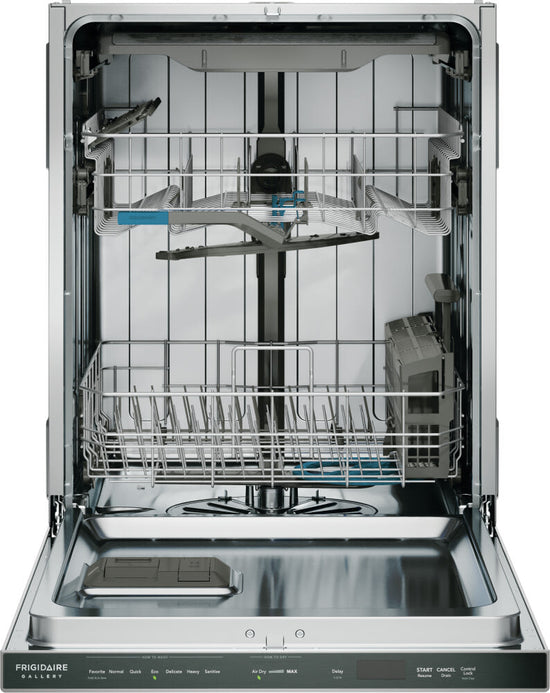 Frigidaire Gallery 24 Inch Top Control Built-In Dishwasher, Stainless Steel - GDSP4715AF