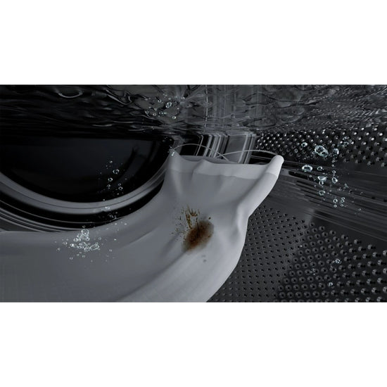 Midea 5.2 cu. ft. Front Load Washer with Steam Care, Metallic Grey - MLHW52S6BGG